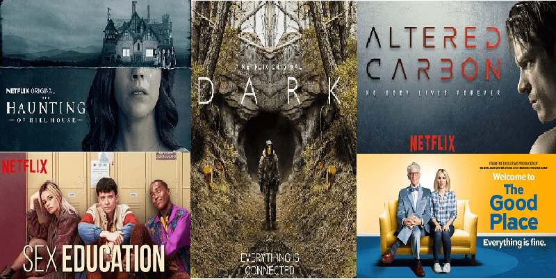 5 مسلسلات لا تفوتها على نتفليكس مسلسلات ............................................................................